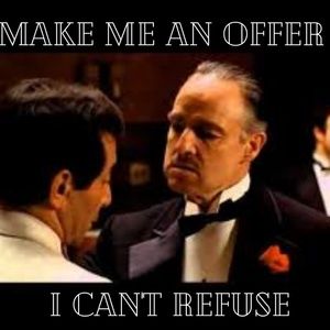 Make me an offer 😊